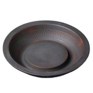 Plateau chinois gong fu cha, bateau à thé céramique gravé artisanal Dehua